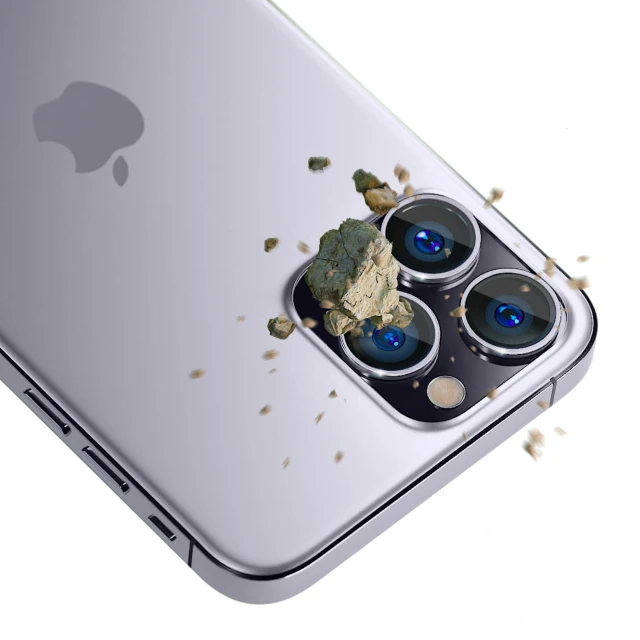 Захисне скло 3mk для камери iPhone 14 Pro | 14 Pro Max Lens Protection Pro Violet (5903108484077)