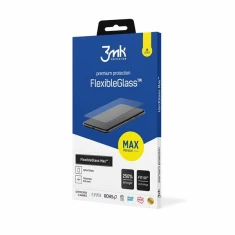 Защитное стекло 3mk FlexibleGlass Max для iPhone 14 Pro Max Black (5903108487122)