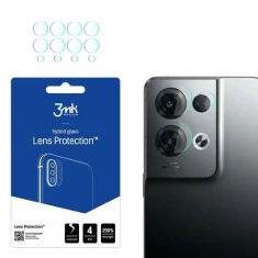 Захисне скло для камери 3mk Lens Protect (4 PCS) для Oppo Reno 8 Pro (5903108494373)