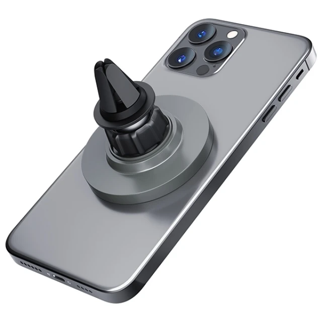 Автотримач 3mk MagHolder Black with MagSafe (5903108497077)