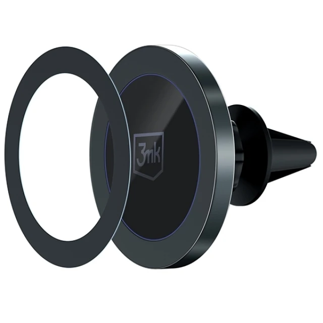 Автотримач 3mk MagHolder Black with MagSafe (5903108497077)