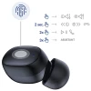 Беспроводные наушники 3mk FlowBuds Black (5903108497404)