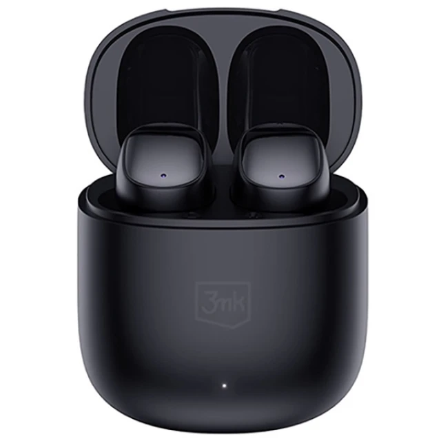Беспроводные наушники 3mk FlowBuds Black (5903108497404)