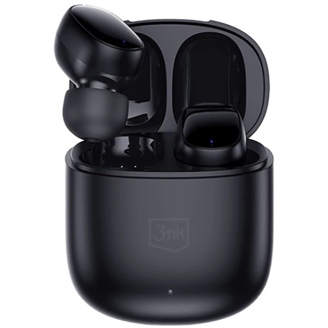 Беспроводные наушники 3mk FlowBuds Black (5903108497404)