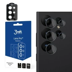 Захисне скло для камери 3mk Lens Protection Pro (1 PCS) для Samsung Galaxy S23 Ultra (S918) Black (5903108498418)