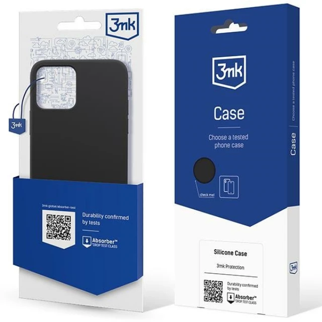 Чехол 3mk Silicone Case для iPhone 11 Black (5903108498975)