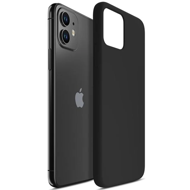Чехол 3mk Silicone Case для iPhone 11 Black (5903108498975)