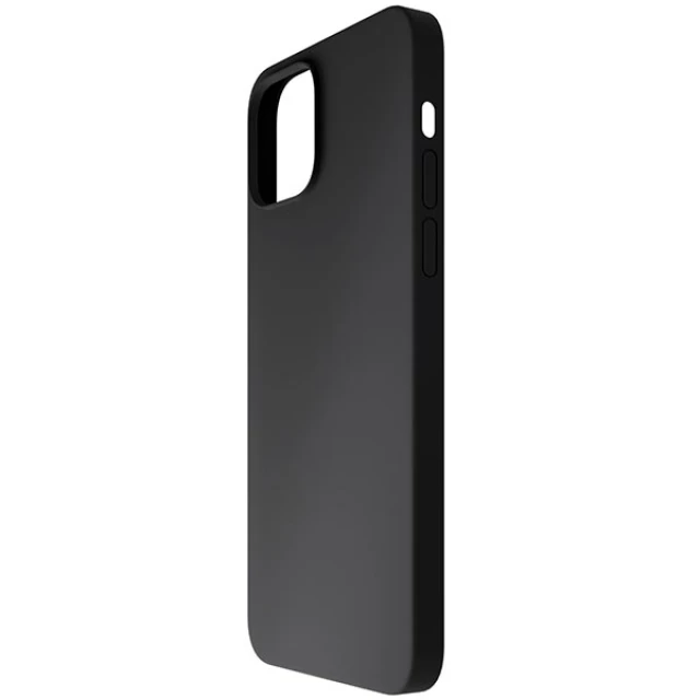 Чехол 3mk Silicone Case для iPhone 11 Black (5903108498975)