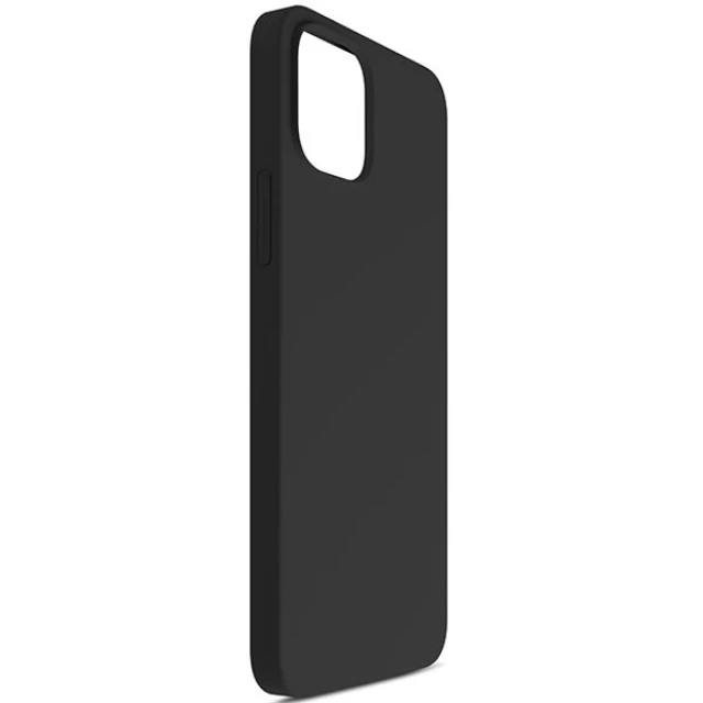 Чохол 3mk Silicone Case для iPhone 12 | 12 Pro Black (5903108499019)