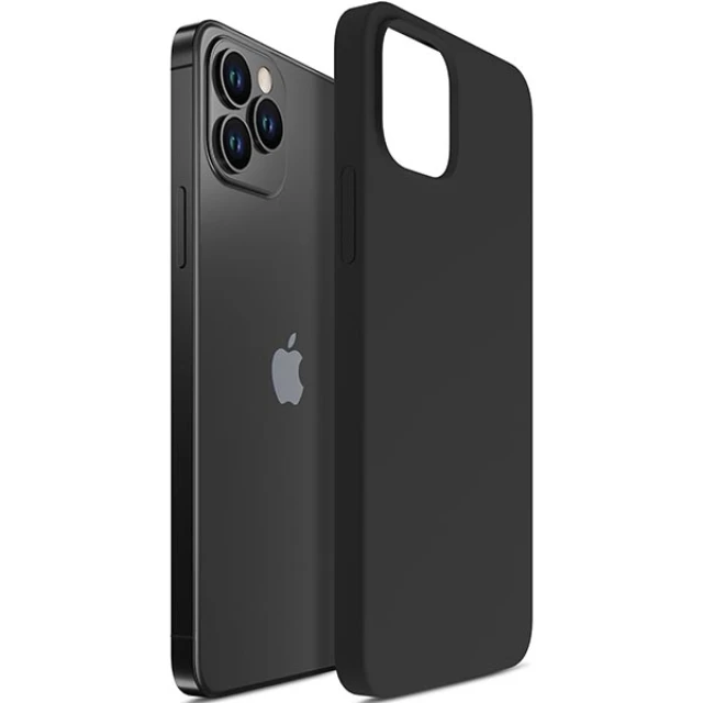 Чохол 3mk Silicone Case для iPhone 12 Pro Max Black (5903108499026)