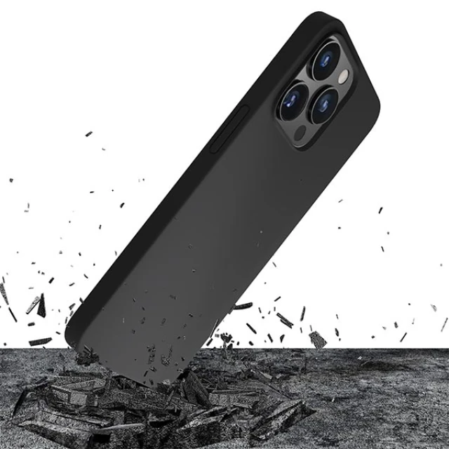 Чохол 3mk Silicone Case для iPhone 13 Pro Black (5903108499040)