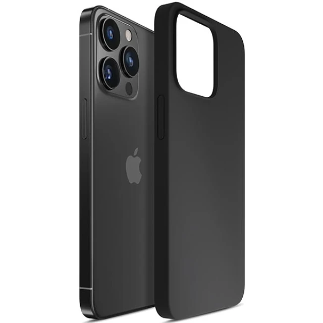 Чохол 3mk Silicone Case для iPhone 13 Pro Black (5903108499040)