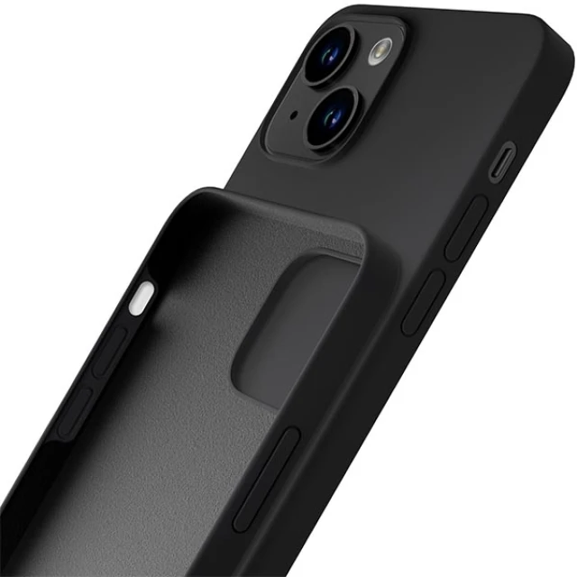 Чохол 3mk Silicone Case для iPhone 13 Black (5903108499057)