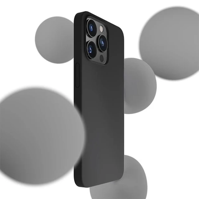 Чохол 3mk Silicone Case для iPhone 13 Pro Max Black (5903108499064)