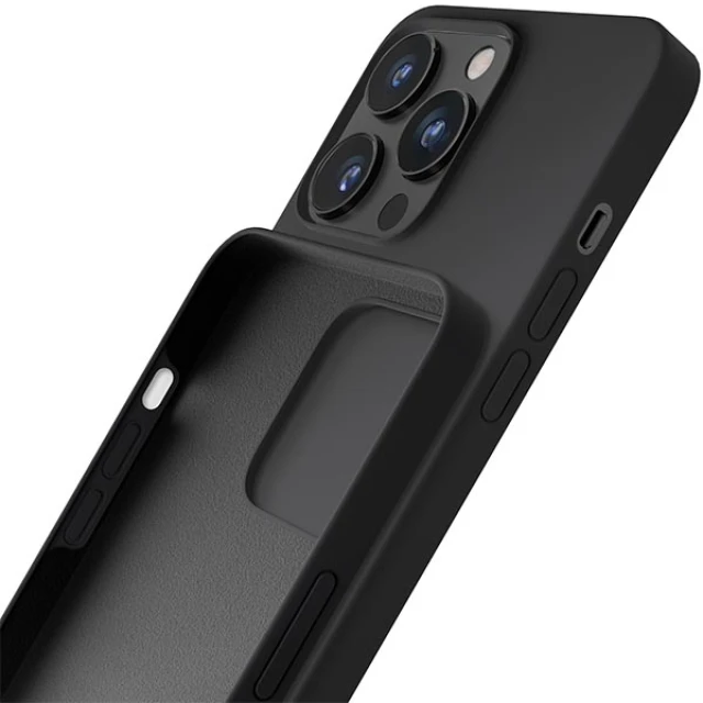 Чохол 3mk Silicone Case для iPhone 13 Pro Max Black (5903108499064)