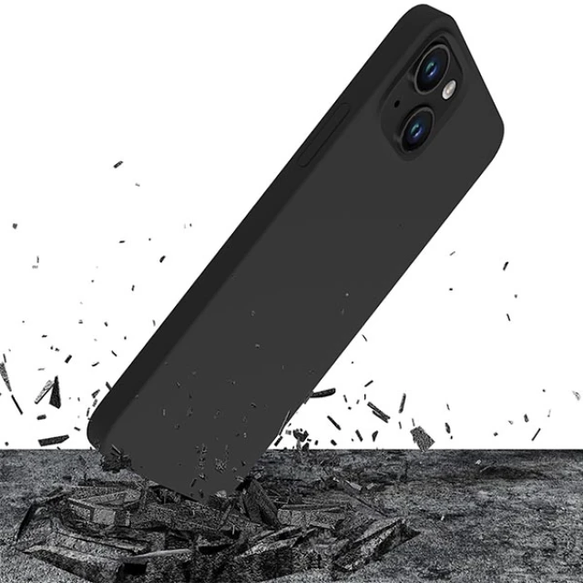 Чохол 3mk Silicone Case для iPhone 14 Plus Black (5903108499095)