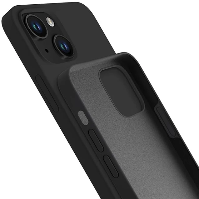 Чохол 3mk Silicone Case для iPhone 14 Plus Black (5903108499095)