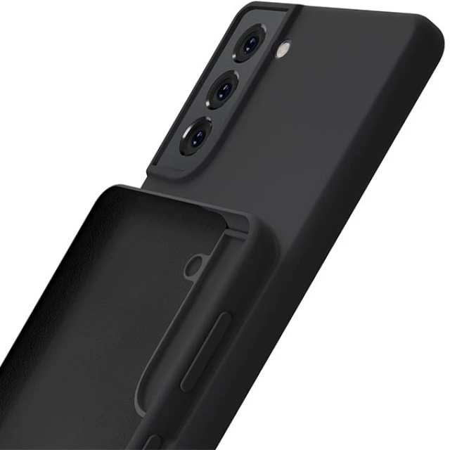 Чохол 3mk Silicone Case для Samsung Galaxy S22 5G (S901) Black (5903108499194)