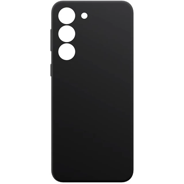 Чохол 3mk Silicone Case для Samsung Galaxy S23 5G (S911) Black (5903108499262)