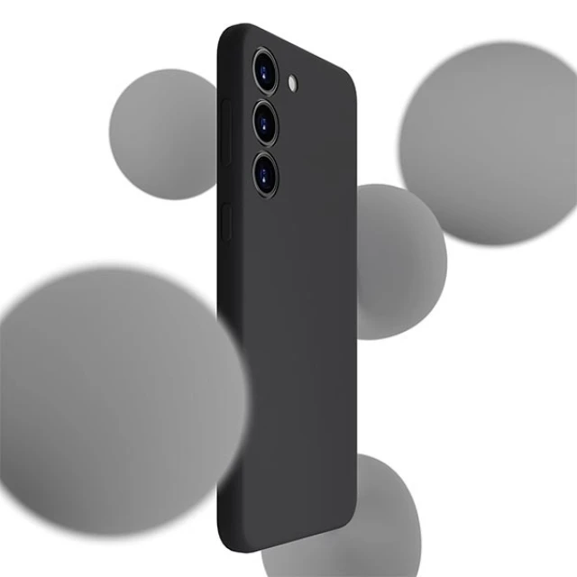 Чохол 3mk Silicone Case для Samsung Galaxy S23 5G (S911) Black (5903108499262)