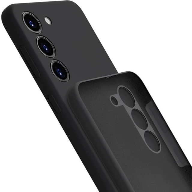 Чохол 3mk Silicone Case для Samsung Galaxy S23 5G (S911) Black (5903108499262)