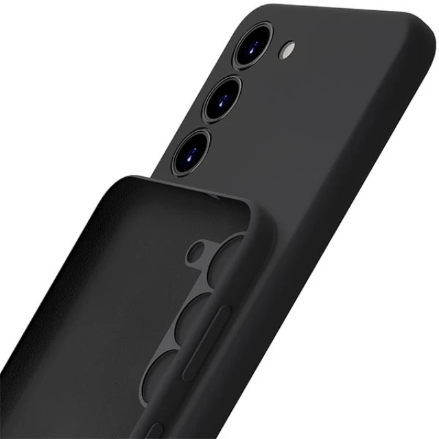 Чохол 3mk Silicone Case для Samsung Galaxy S23 5G (S911) Black (5903108499262)