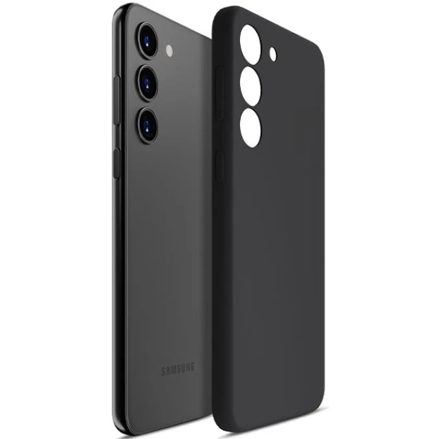 Чохол 3mk Silicone Case для Samsung Galaxy S23 5G (S911) Black (5903108499262)