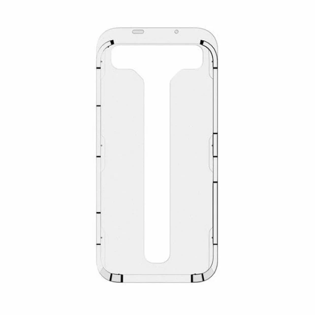 Чохол та захисне скло 3mk Comfort Set 4in1 для iPhone 11 Pro Max Clear Black (5903108523417)
