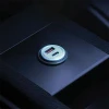 Автомобильное зарядное устройство 3mk HyperCar Charger USB-C | USB-A 45W Grey (5903108527231)