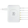 Мережевий зарядний пристрій 3mk Hyper Charger PowerMax QC/PD 100W 4xUSB-C | 2x USB-A White