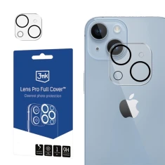 Захисне скло 3mk для камери iPhone 12 Lens Pro Full Cover Clear (3mk Lens Pro Full Cover(3))