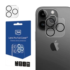 Захисне скло 3mk для камери iPhone 12 Pro Max Lens Pro Full Cover Clear (3mk Lens Pro Full Cover(5))