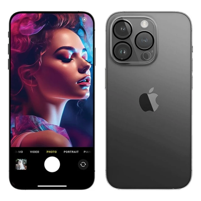 Захисне скло 3mk для камери iPhone 12 Pro Max Lens Pro Full Cover Clear (3mk Lens Pro Full Cover(5))