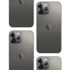 Чохол та захисне скло 3mk Comfort Set 4in1 для iPhone 15 Pro Max Clear Black (5903108536622)