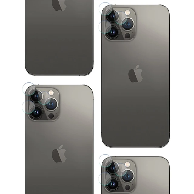 Чохол та захисне скло 3mk Comfort Set 4in1 для iPhone 15 Pro Max Clear Black (5903108536622)