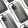 Чохол та захисне скло 3mk Comfort Set 4in1 для iPhone 15 Pro Clear Black (5903108536646)