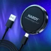 Бездротова зарядка 3mk Hardy 2in1 15W Black (5903108541169)