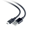 Кабель 3mk Hyper Cable USB-A - Micro USB 1.2m 5V 2.4A Black (5903108541183)