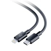 Кабель 3mk Hyper Cable USB-C - Lightning 20W 1.2m Black (5903108541206)