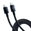 Кабель 3mk Hyper Cable USB-C - USB-C 100W 1.2m Black (5903108541220)