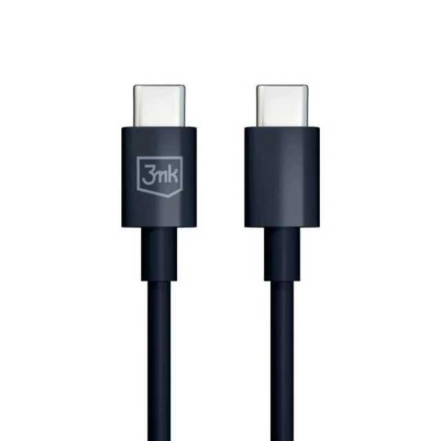 Кабель 3mk Hyper Cable USB-C - USB-C 100W 1.2m Black (5903108541220)