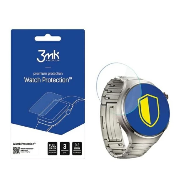 Захисна плівка 3mk ARC для Oppo Watch 4 Pro (3 pack) Transparent (5903108541848)