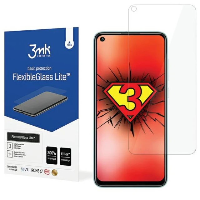 Захисна плівка 3mk FlexibleGlass Lite для Xiaomi Redmi Note 9 Pro Max (5903108555029)