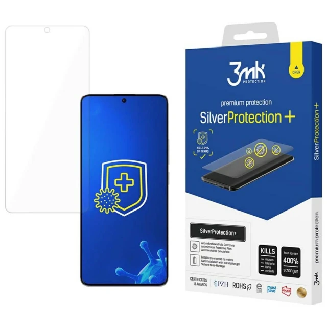 Захисна плівка 3mk SilverProtect+ для Xiaomi Redmi Note 13 Pro Plus Transparent (5903108555647)