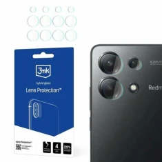 Захисне скло для камери 3mk Lens Protect для Xiaomi Redmi Note 13 4G (4 шт) (5903108555739)