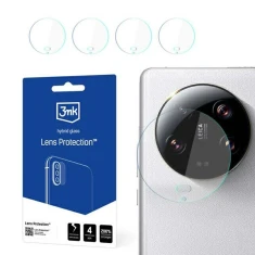 Защитное стекло для камеры 3mk Lens Protect для Xiaomi 14 Ultra (4 pack) (5903108559393)