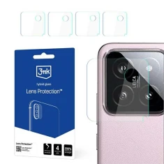 Защитное стекло для камеры 3mk Lens Protect для Xiaomi 14 (4 шт) (5903108560979)