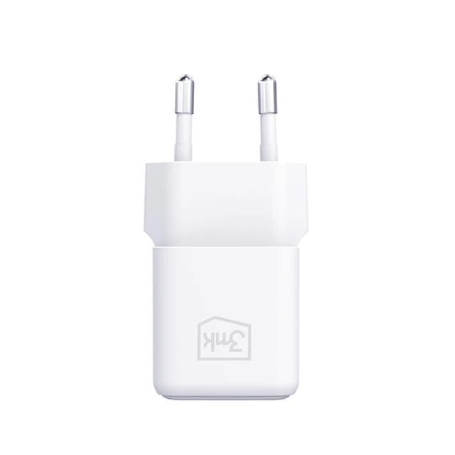 Зарядний пристрій 3mk Hyper Charger PD 25W White + 1x USB-C Cable (5903108561945)