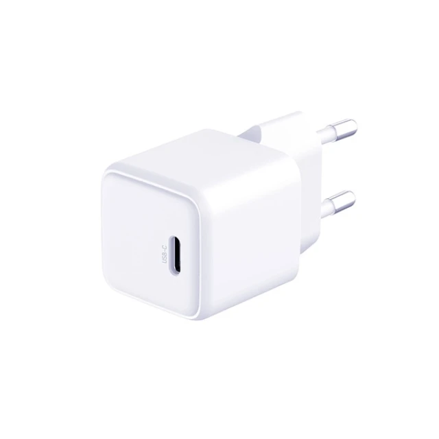 Зарядний пристрій 3mk Hyper Charger PD 25W White + 1x USB-C Cable (5903108561945)