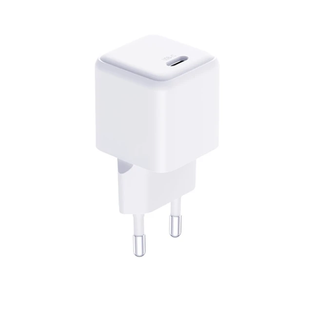 Зарядний пристрій 3mk Hyper Charger PD 25W White + 1x USB-C Cable (5903108561945)